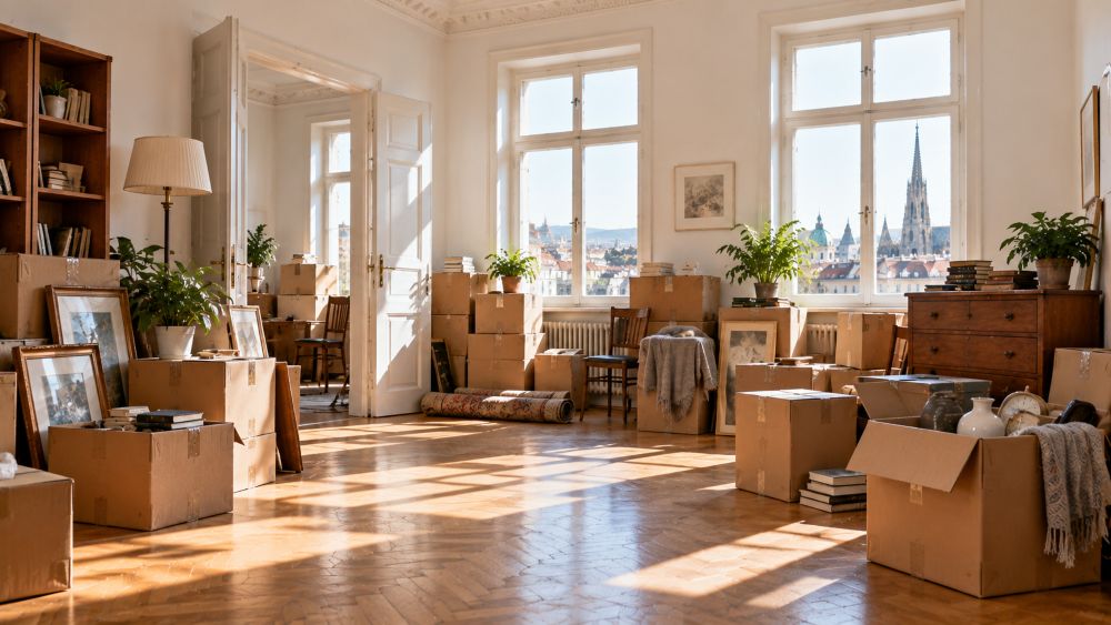 Entrümpelung Wien: Was tun, wenn Wohnung oder Haus komplett leer werden sollen?